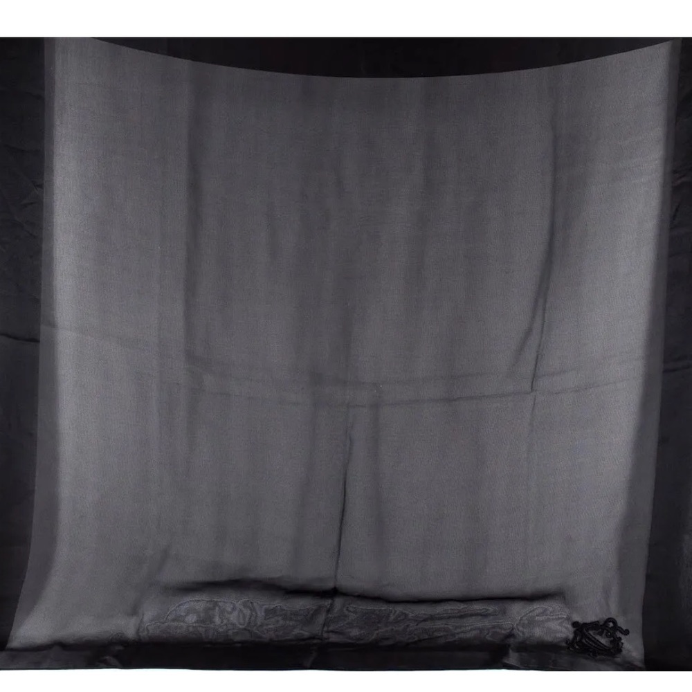 Christian Dior Scarf Bandana Silk 100% Black 88×88cm (35inches)Authentic